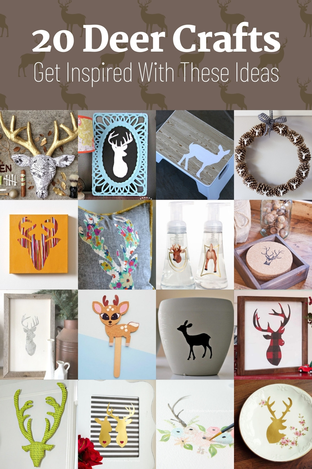 20 Deer Crafts for Fall