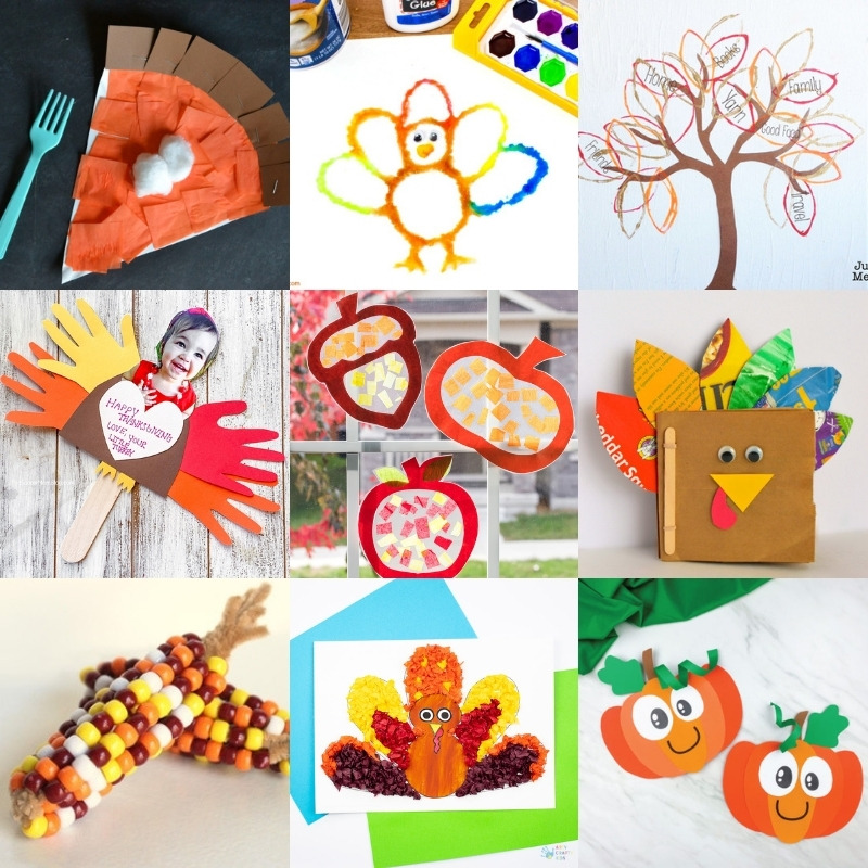 Thanksgiving Crafts for Toddlers: The Ultimate List - DIY Candy