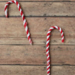 candy cane ornament craft