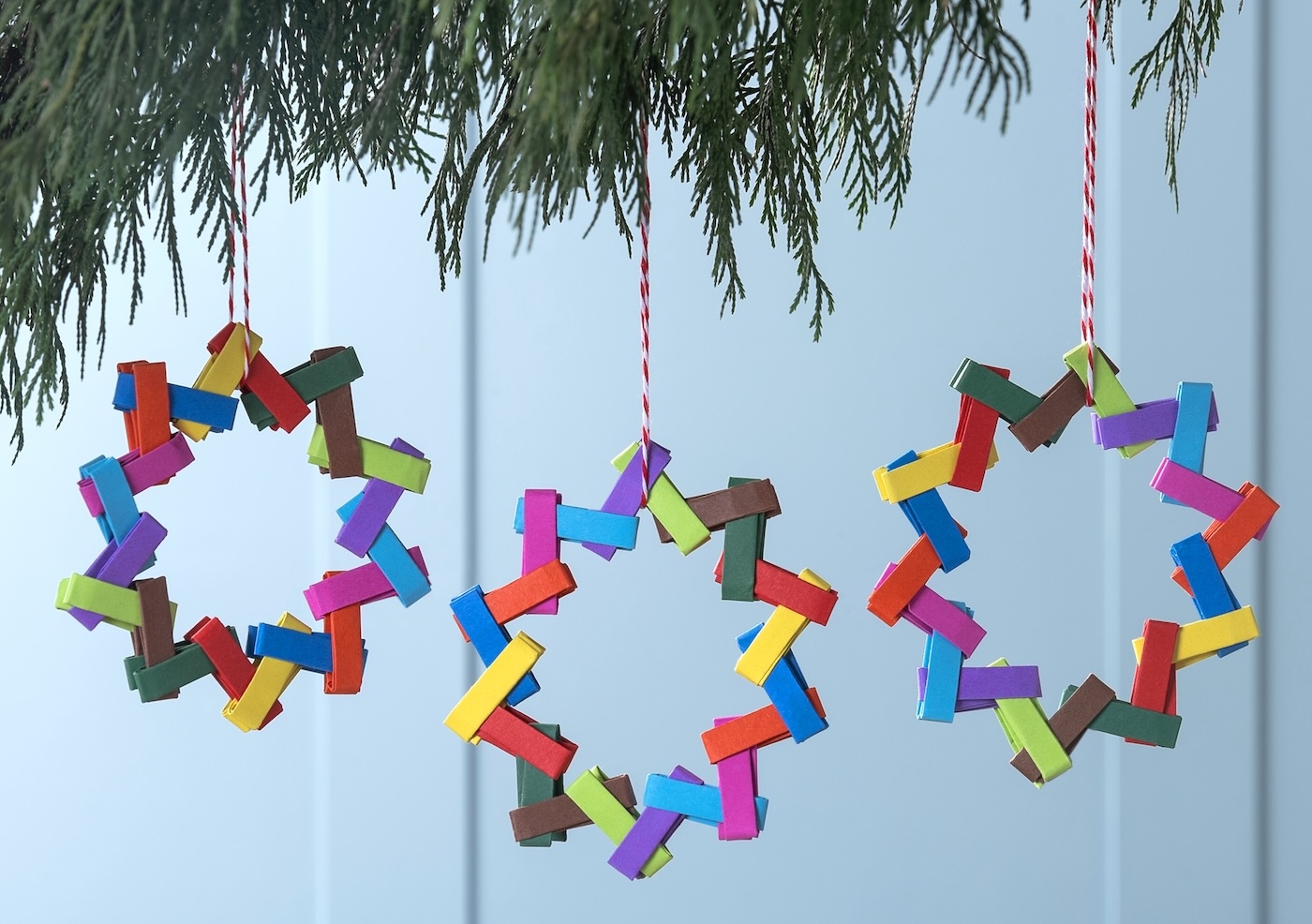 easy paper origami christmas ornaments