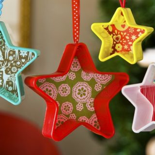 Cookie Cutter Christmas Ornaments