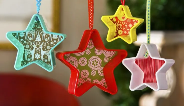 Cookie Cutter Christmas Ornaments