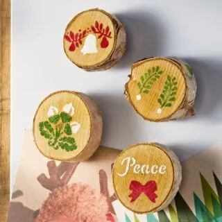 DIY Christmas magnets feature image