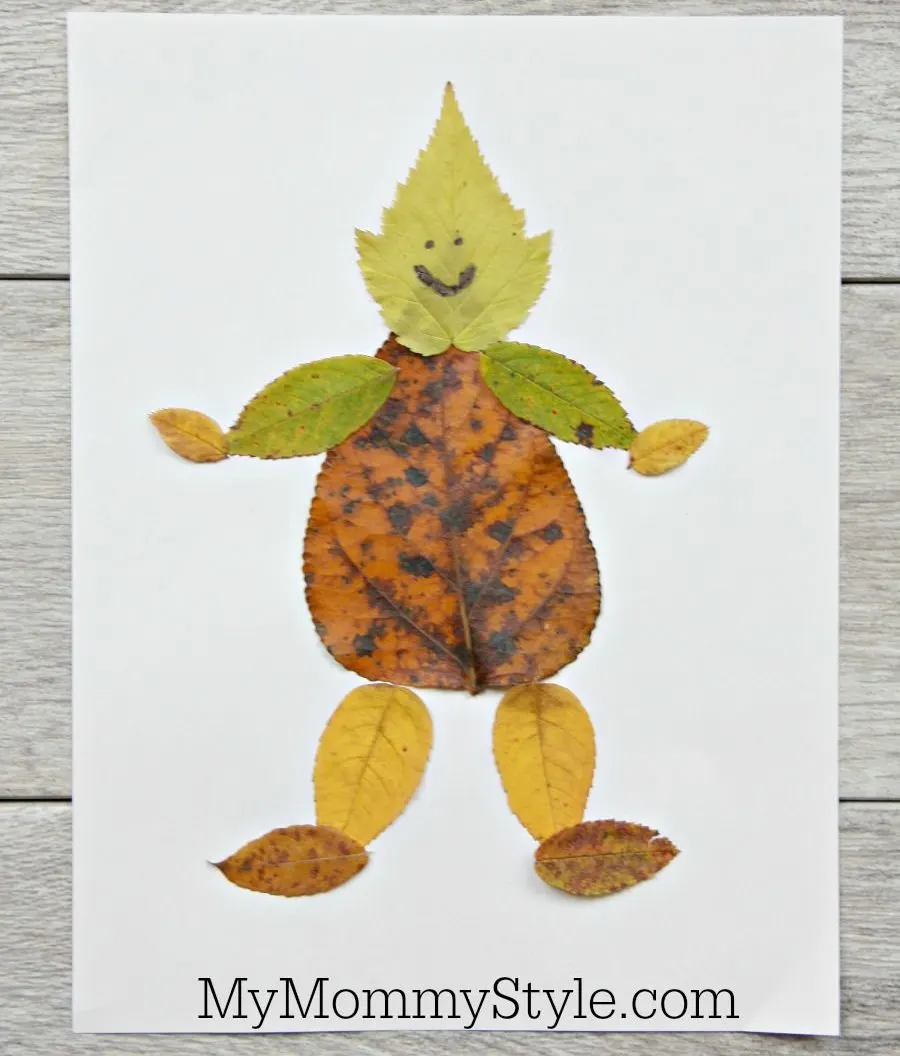 Fun-and-easy-leaf-people-craft