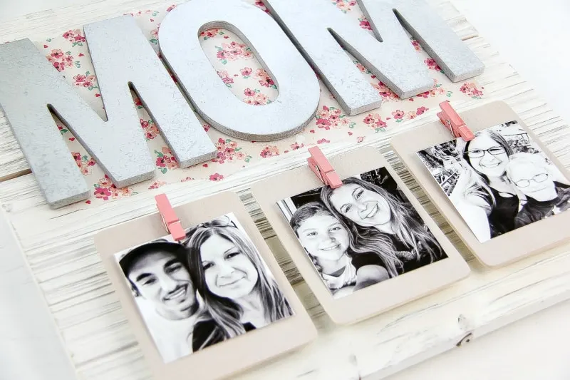 DIY Pallet Picture Frame