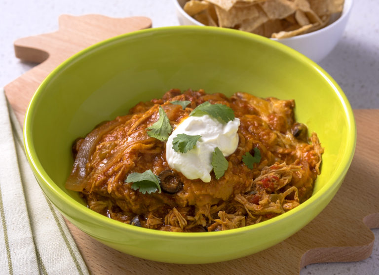 instant pot chicken enchiladas