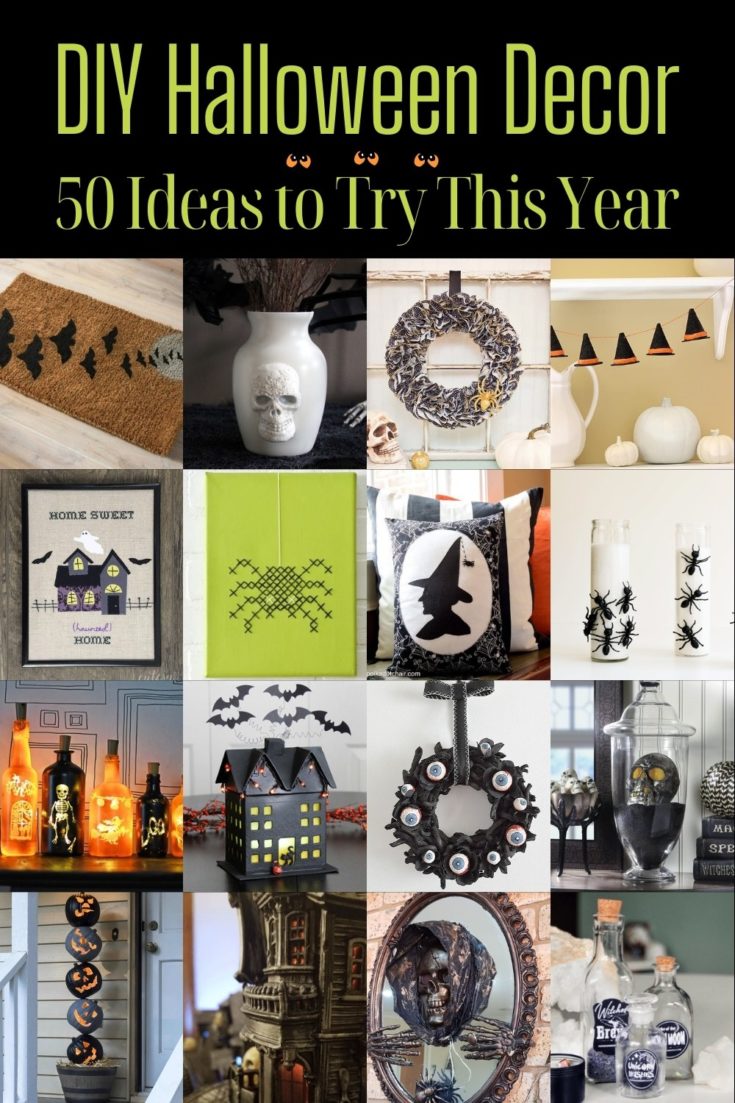 DIY Halloween Decor 50 Projects to Make This Year DIY Candy