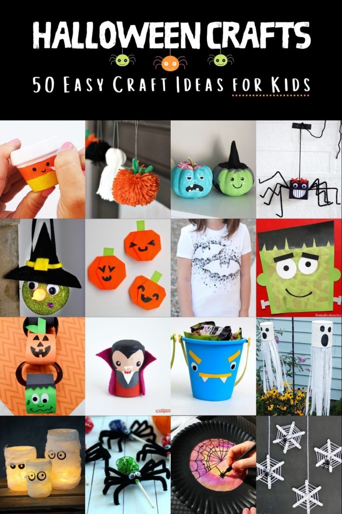 Spooky Fun: Easy Halloween Crafts for Kids to Make - DIY Candy