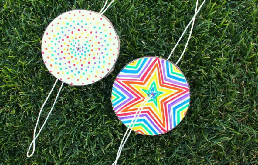 DIY Paper Spinner for Summer