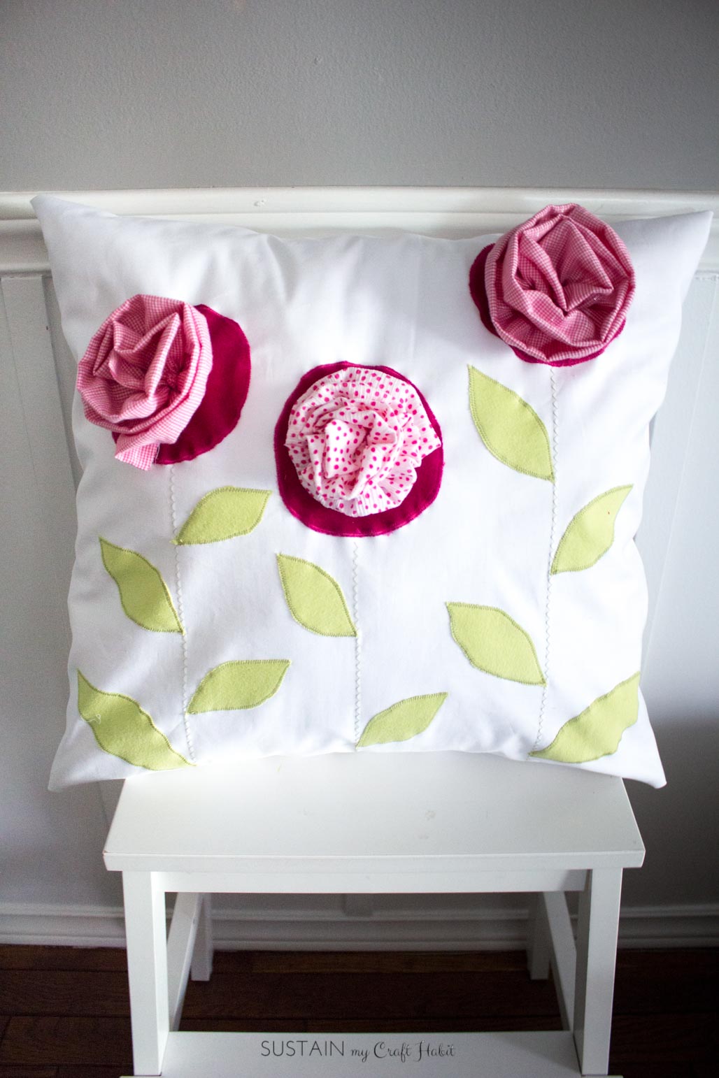 Upcycled Keepsake Pillow