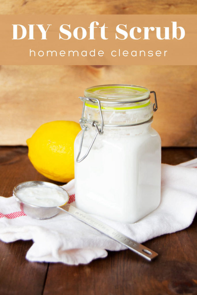 DIY Soft Scrub for All Natural Bathroom Cleaning - DIY Candy