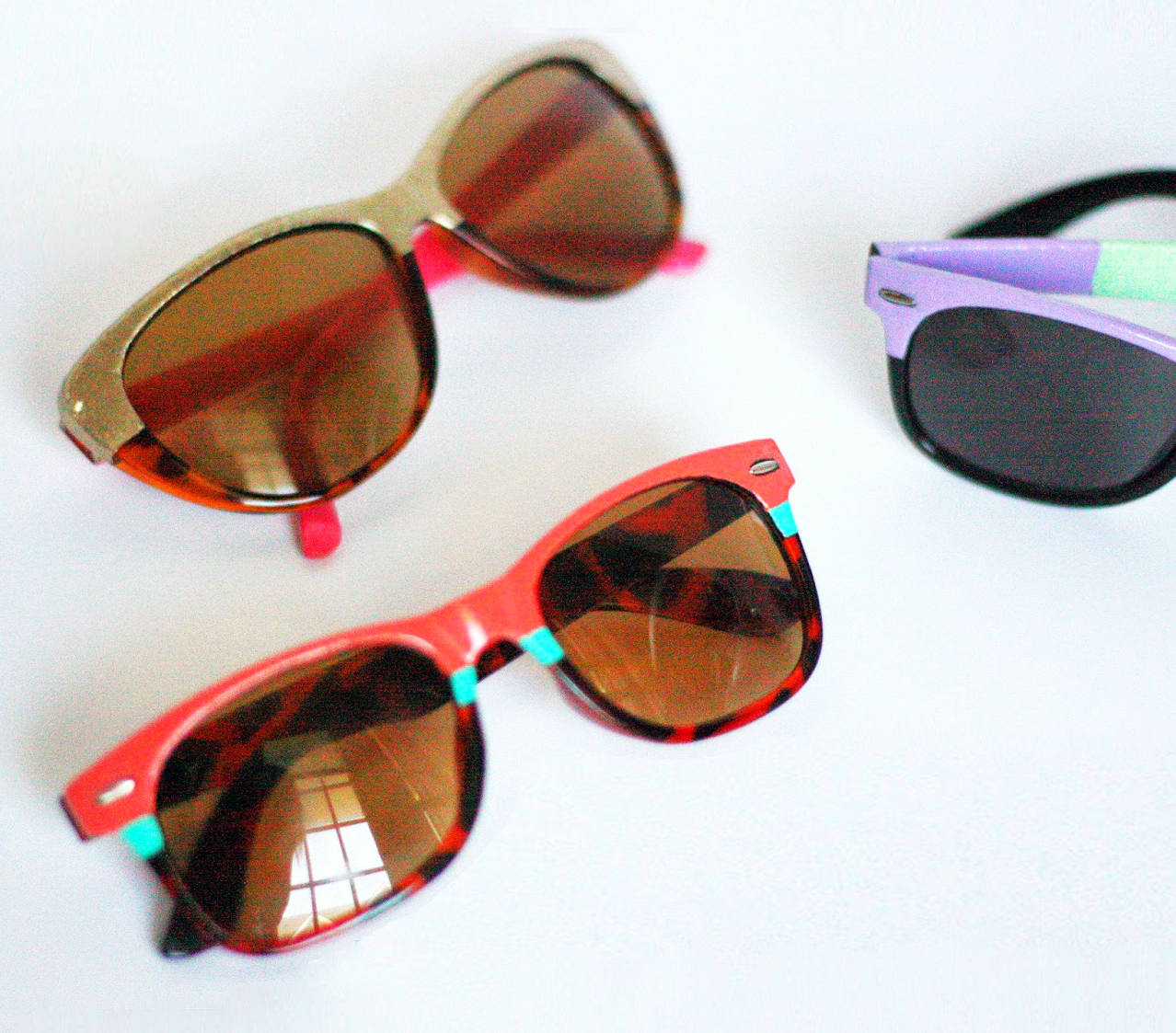 DIY Upcycled Dollar Store Sunglasses