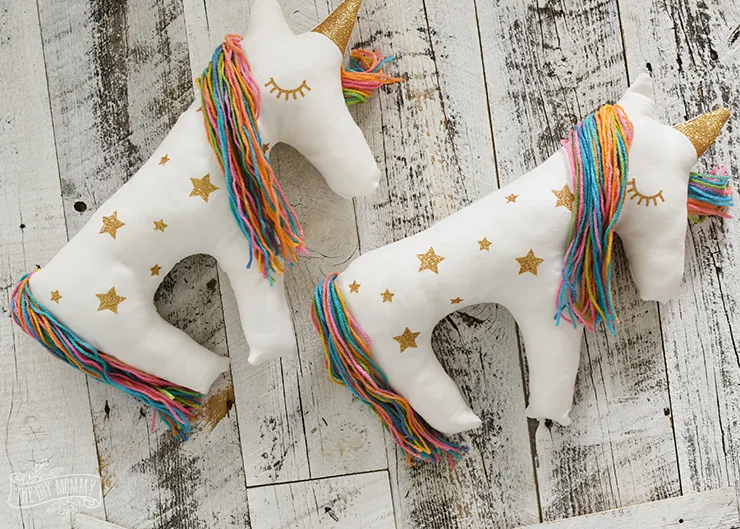 Make a Unicorn Plush Pillow