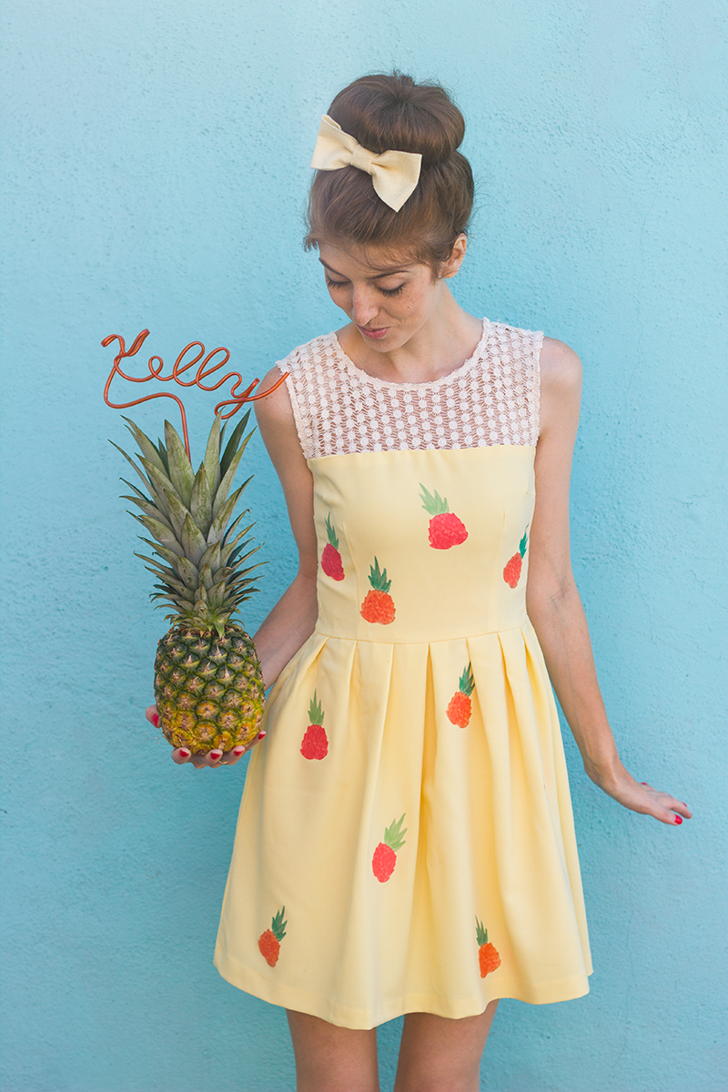 DIY-Pineapple-Dress