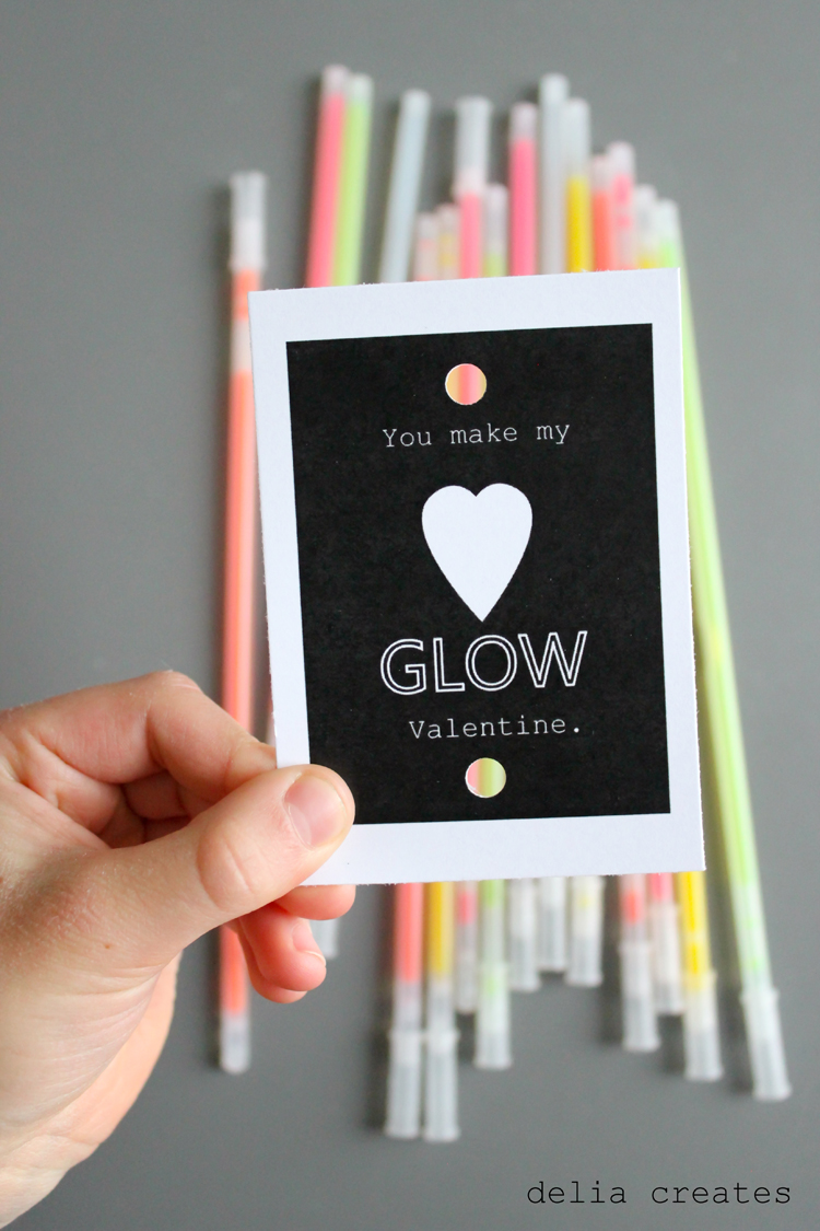 Glow in the Dark Valentines