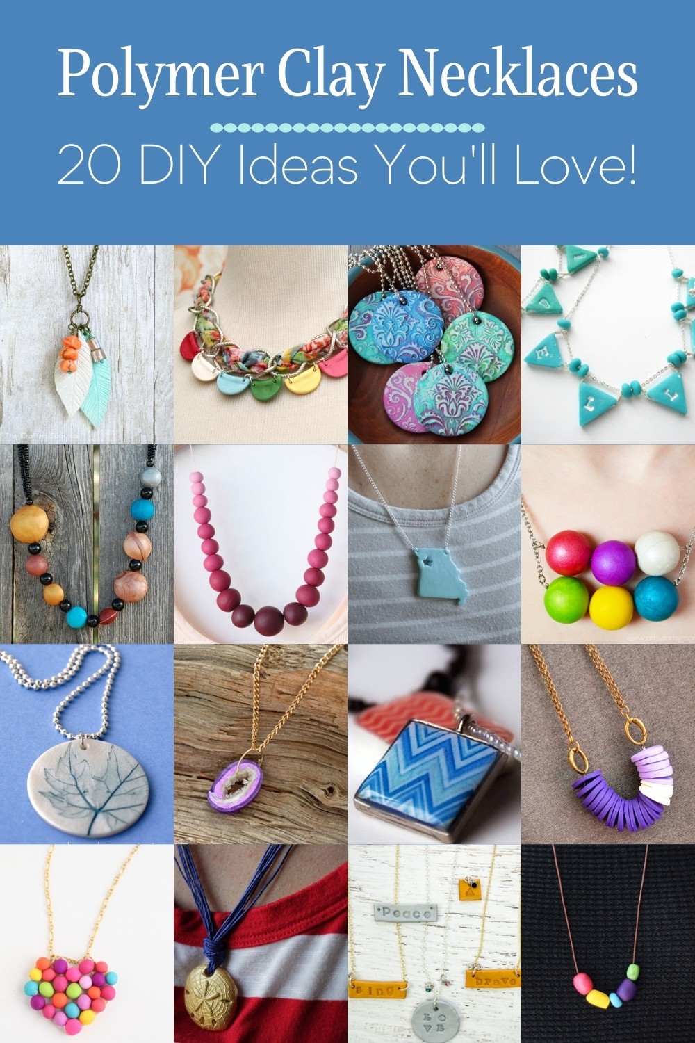 Polymer Clay Necklaces You Will Love