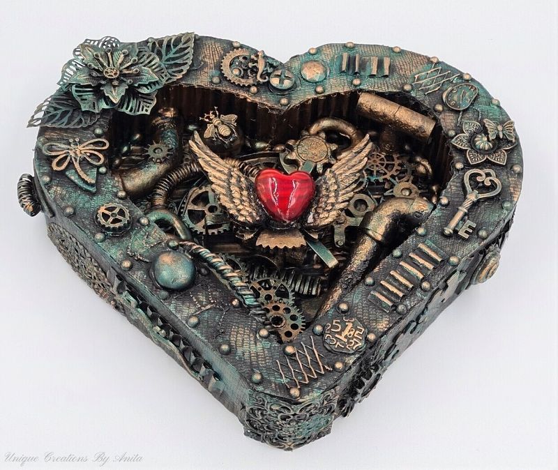 3D Steampunk heart