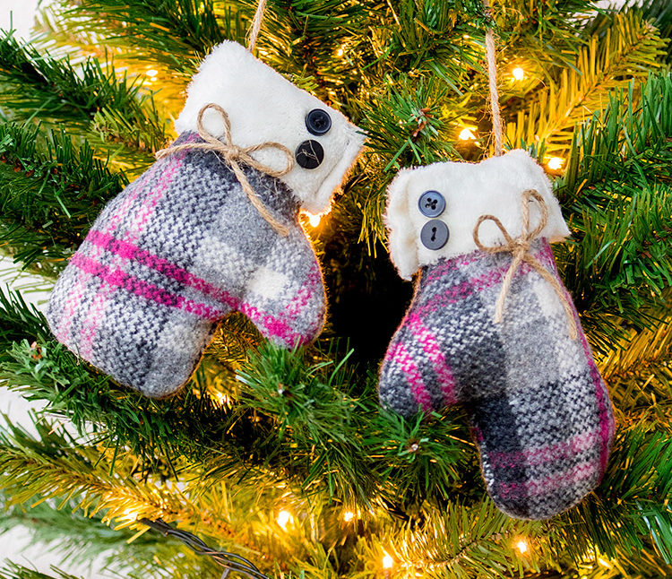 Mittens Christmas Ornaments