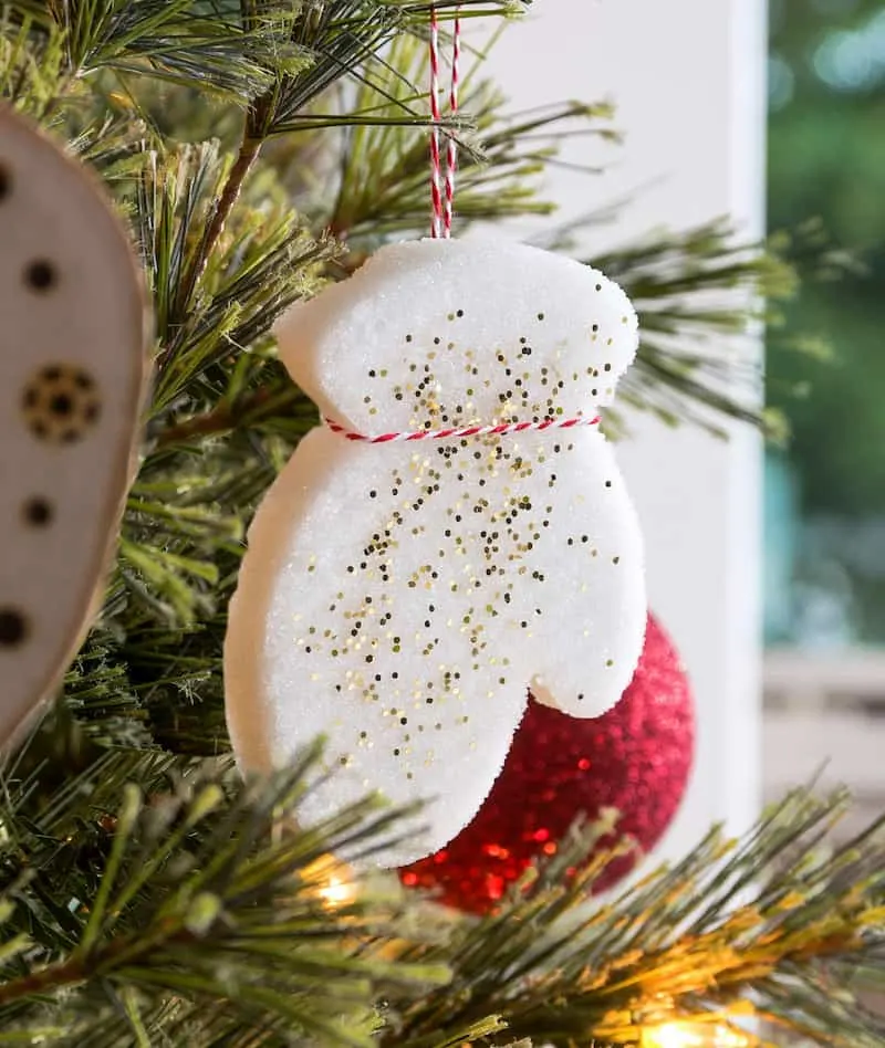 sugar christmas ornament