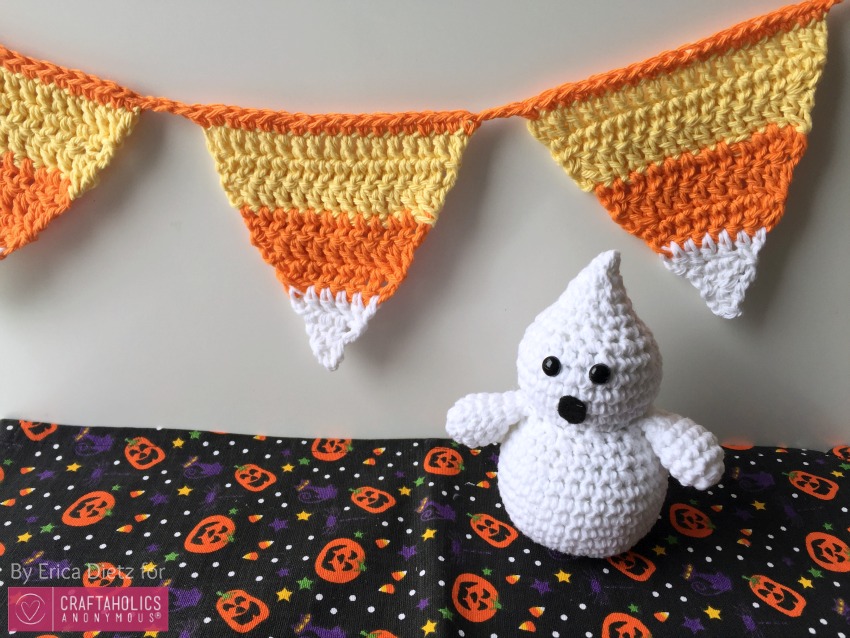 candy corn bunting Halloween decoration