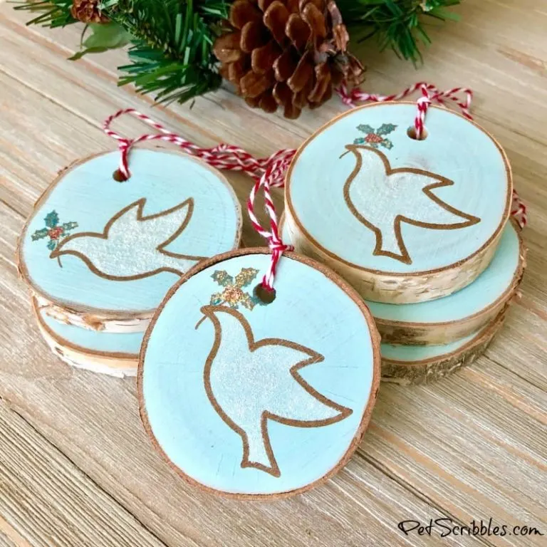 Blue Dove Ornaments