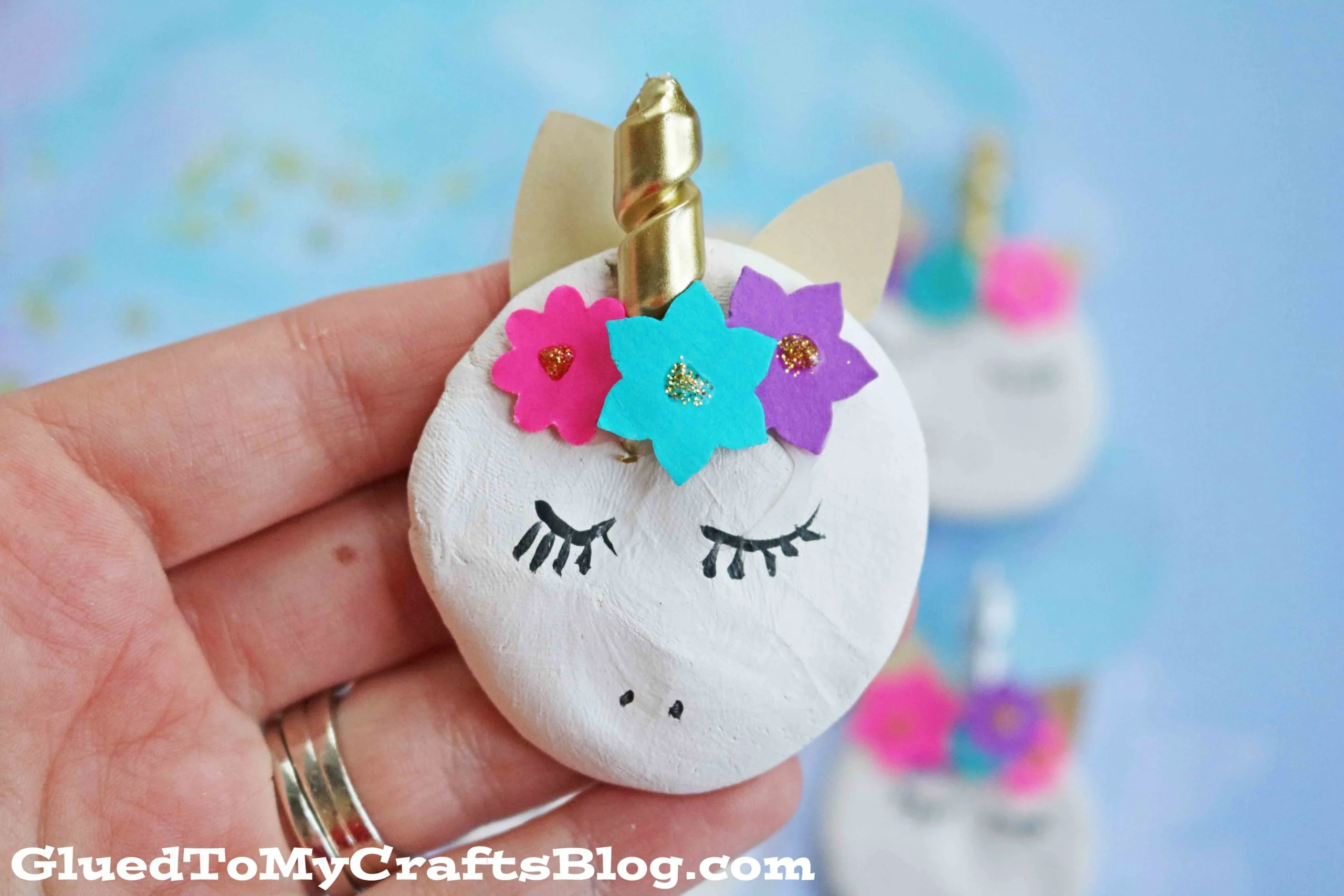 unicorn magnet kid craft