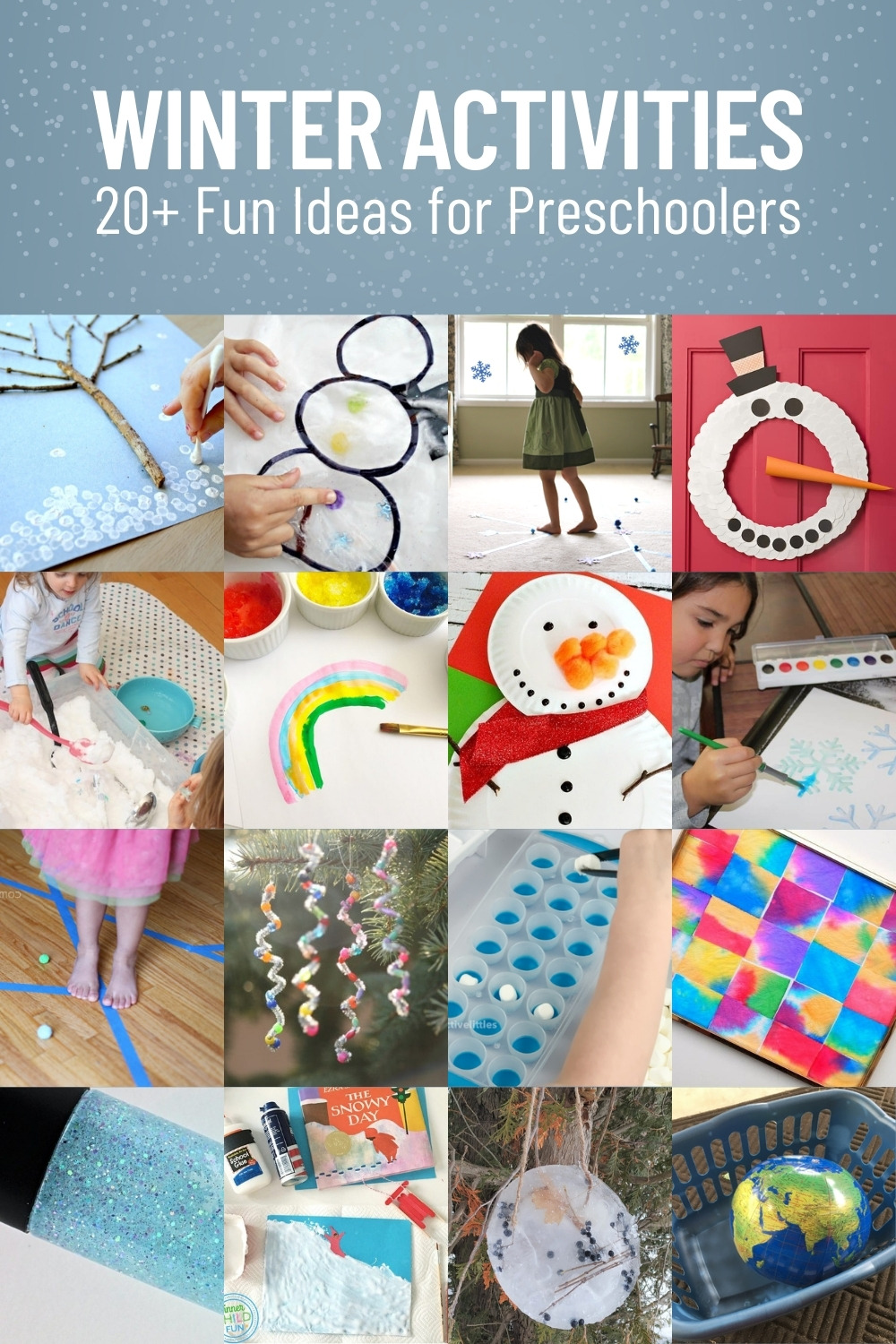 30+ Preschool Winter Crafts to Try When It's Chilly - Fun-A-Day!