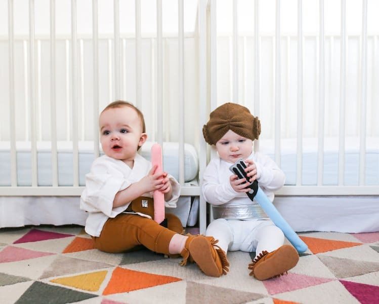 Luke and Leia Halloween Costumes