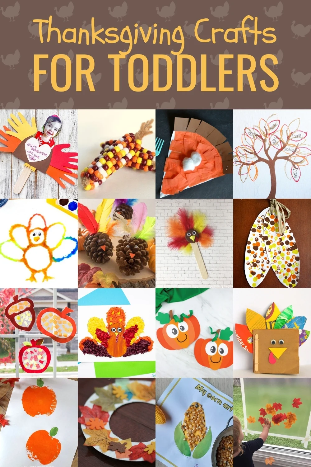 Thanksgiving Crafts for Toddlers: The Ultimate List - DIY Candy
