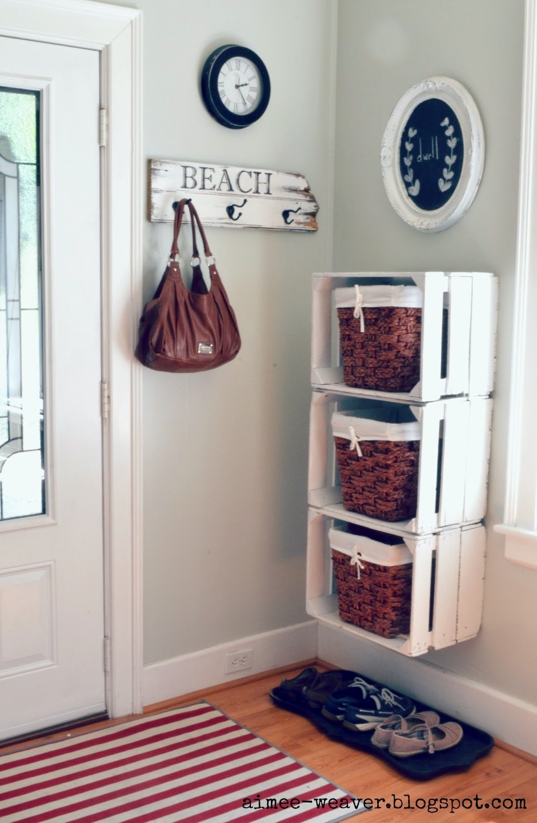 Wicker Basket Crate Storage