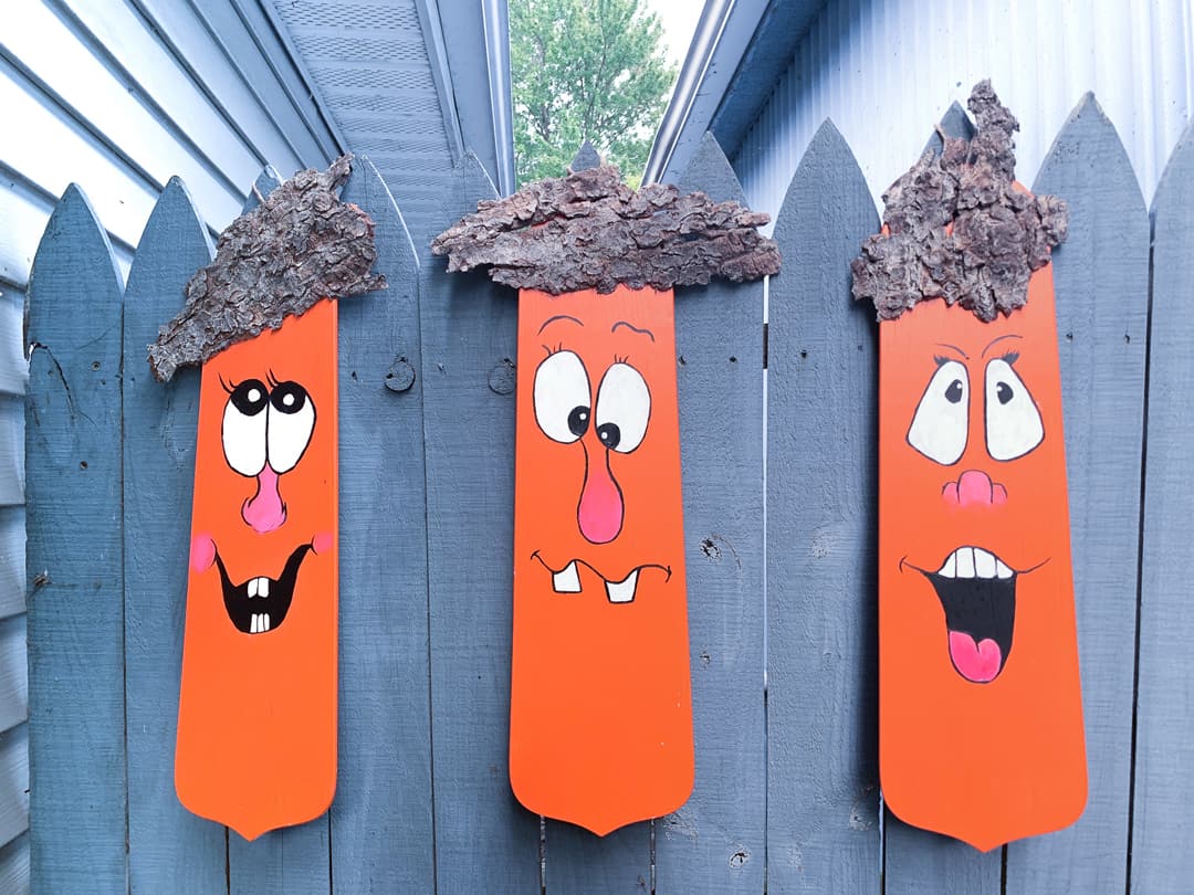 ceiling fan blade pumpkins