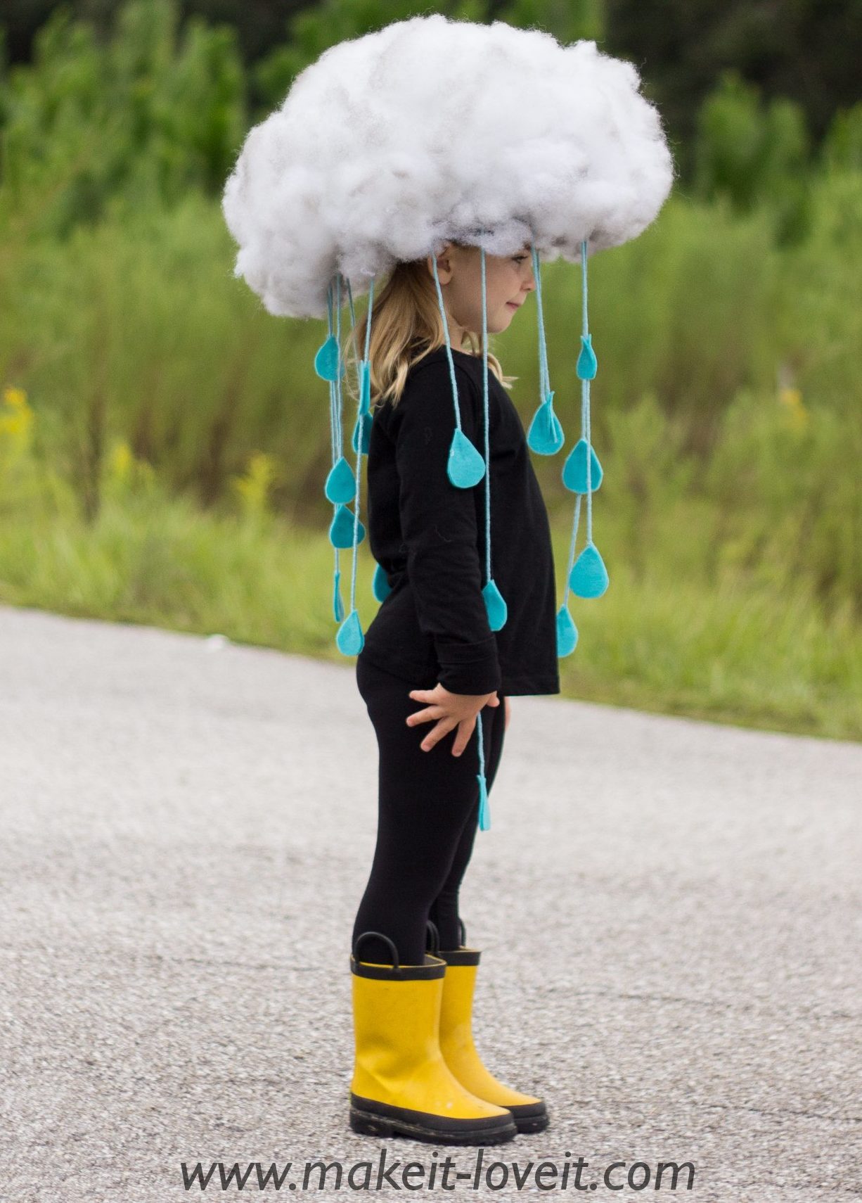 rain cloud costume