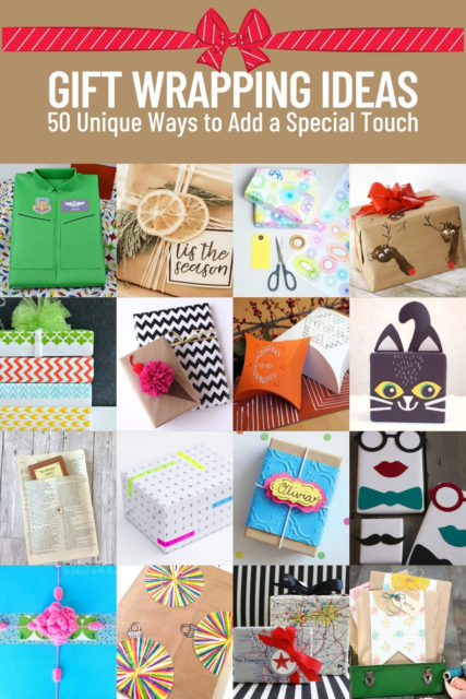 Unique Gift Wrapping Ideas Add That Special Touch - DIY Candy