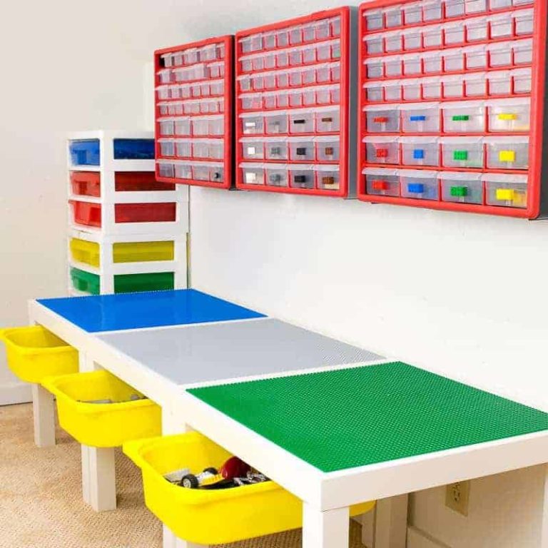 lego table with storage