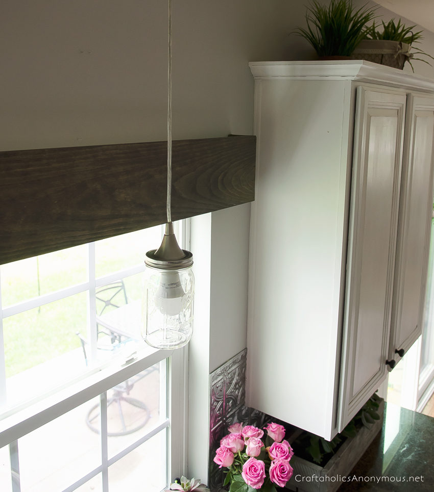 mason jar pendant light