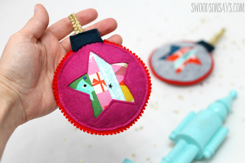 Handmade Quilted Christmas Ornaments