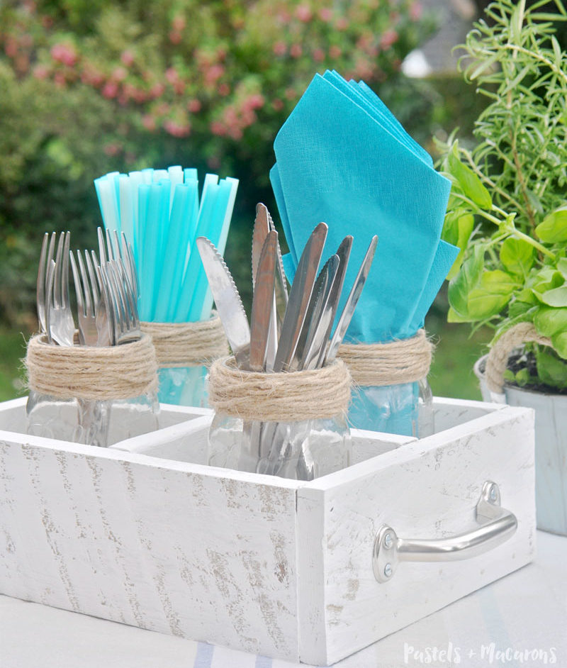 DIY utensil caddy