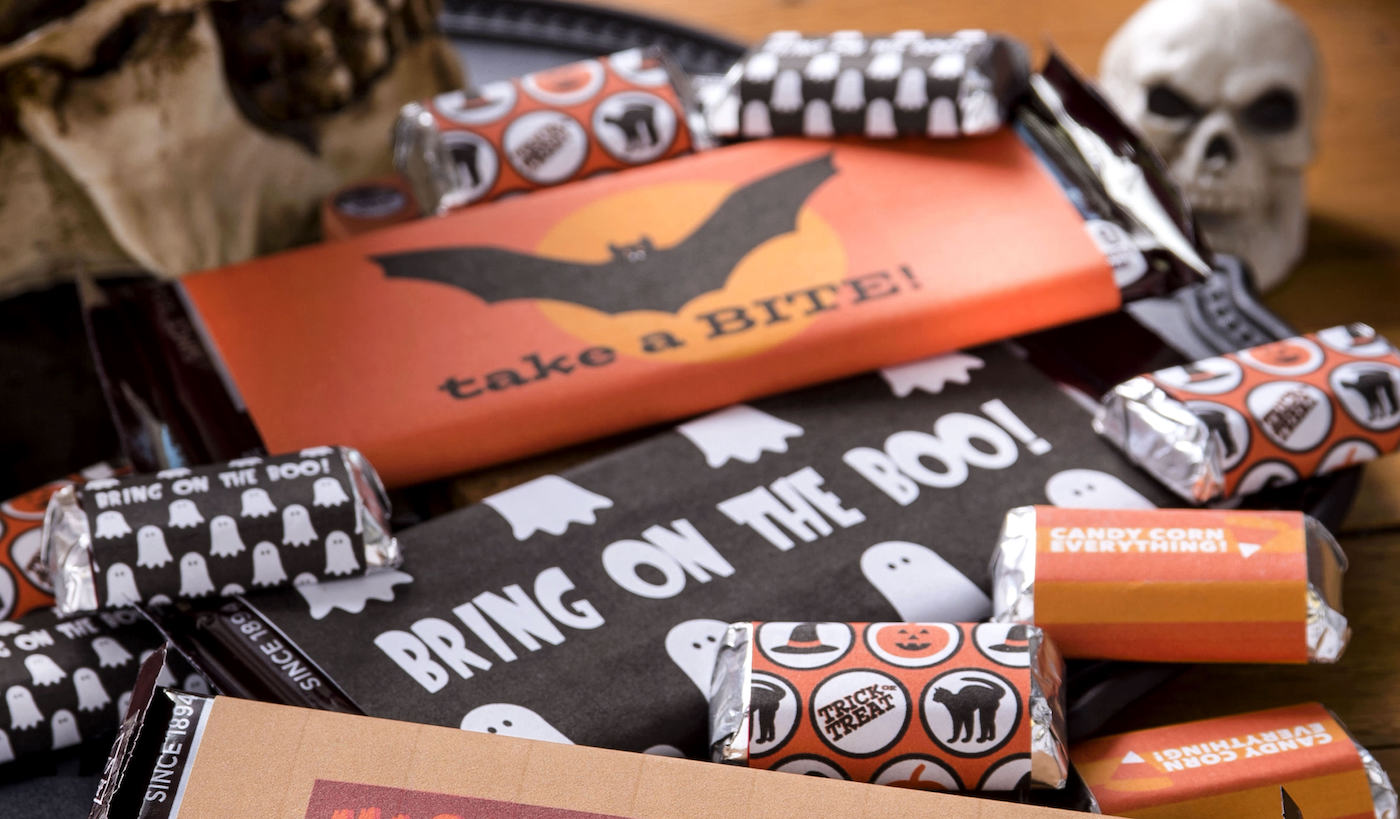 halloween candy bar wrappers printables