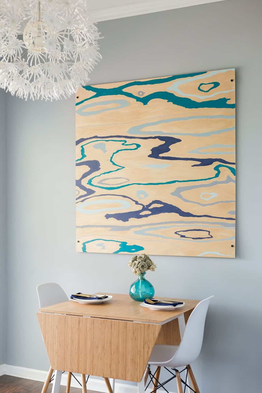 Easy DIY Wood Grain Painting