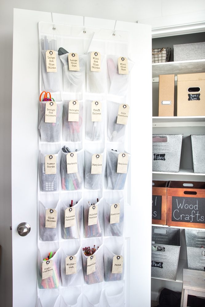 Brilliant Craft Storage Ideas from the Thrift Store