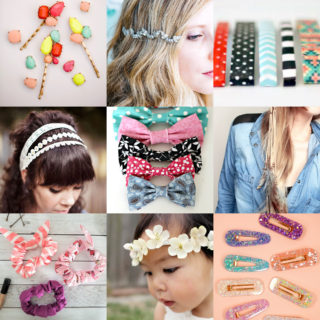 DIY hair accessories to make or sell feature image