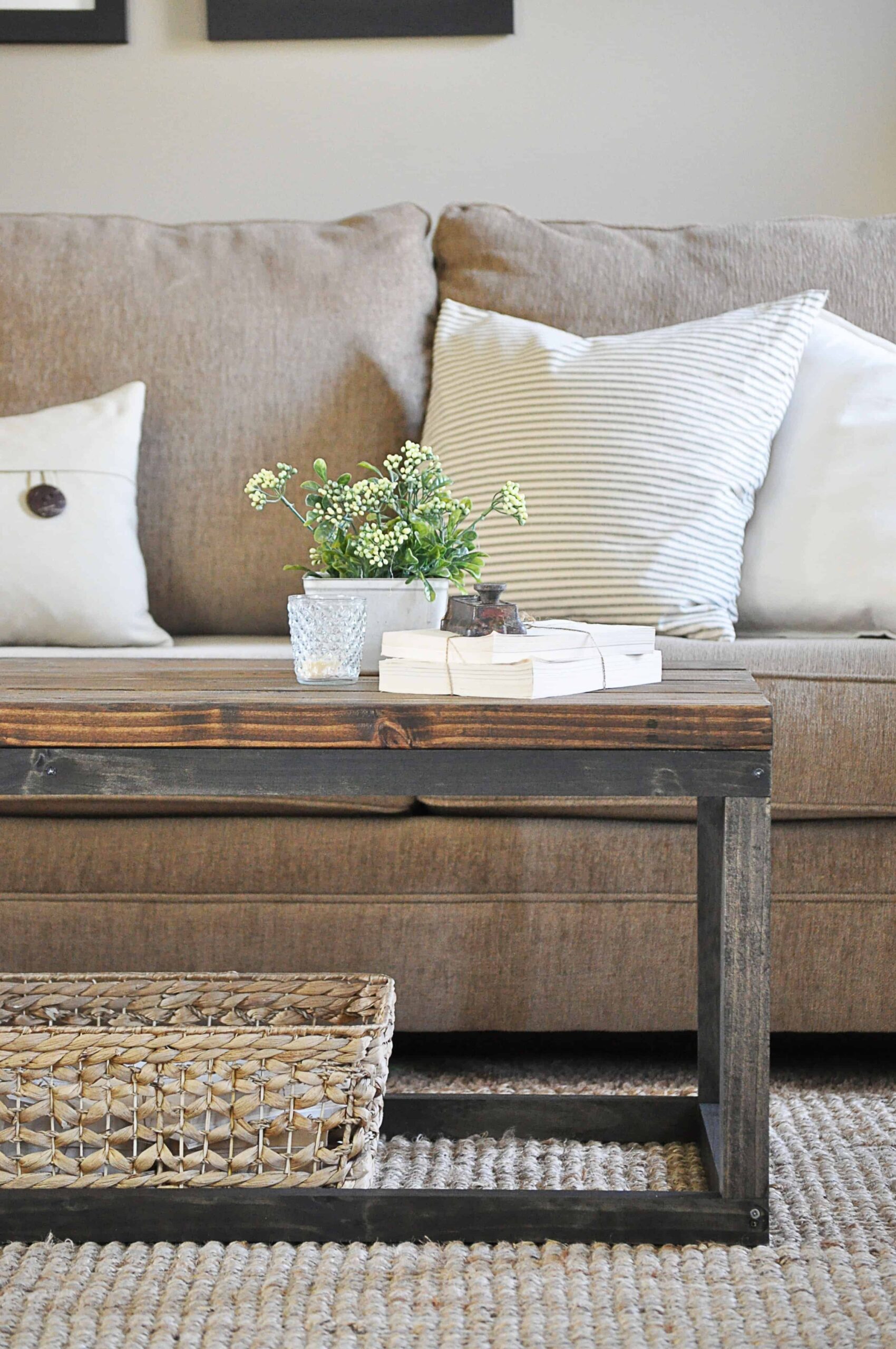 Industrial Coffee Table Easy DIY Project