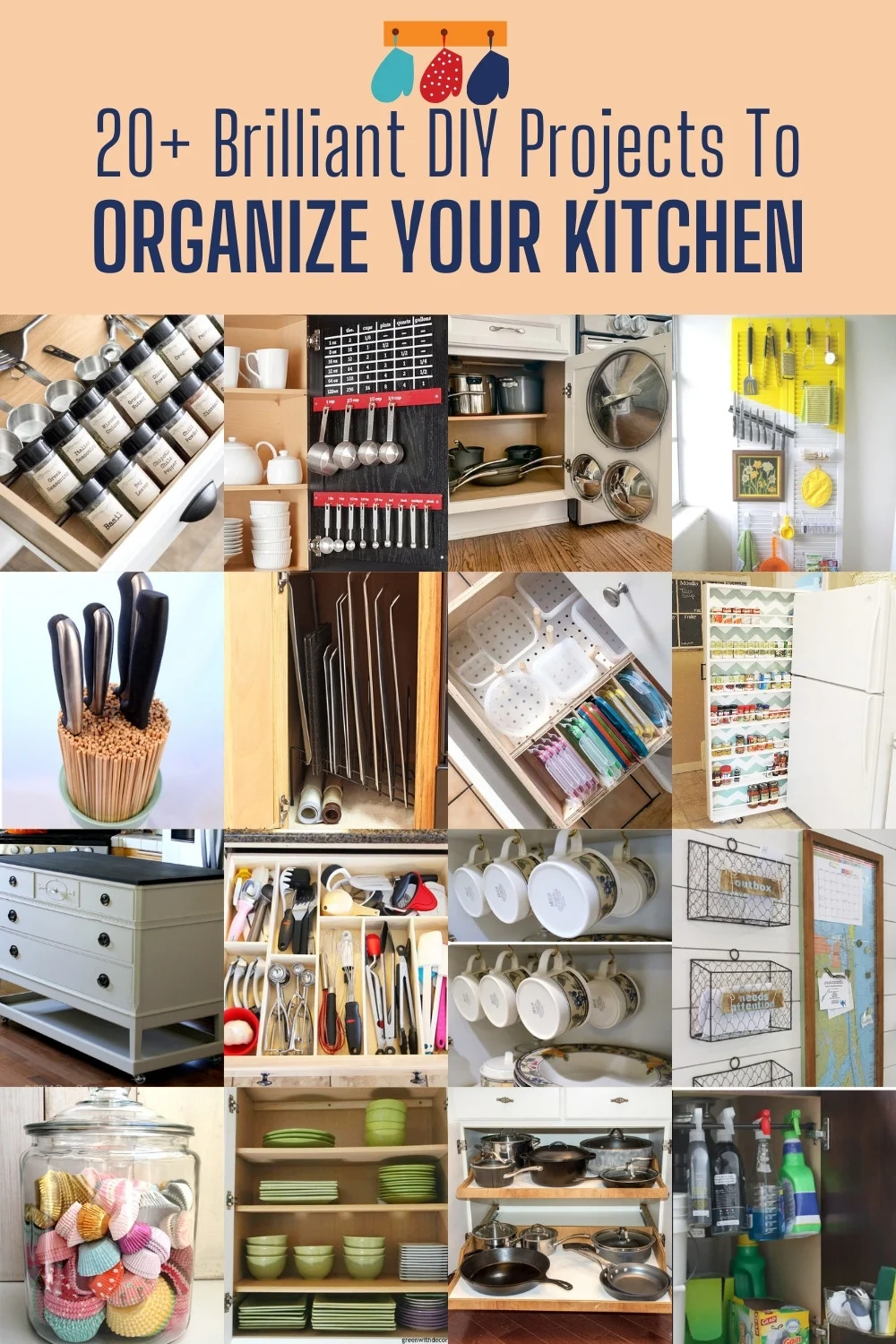20 Kitchen Organization and Storage Ideas - How to Organize Your Kitchen