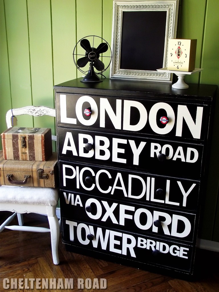 Subway Inspired Dresser - London Underground