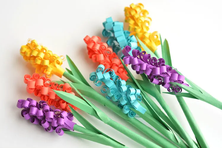 How to Make Paper Hyacinth Flowers