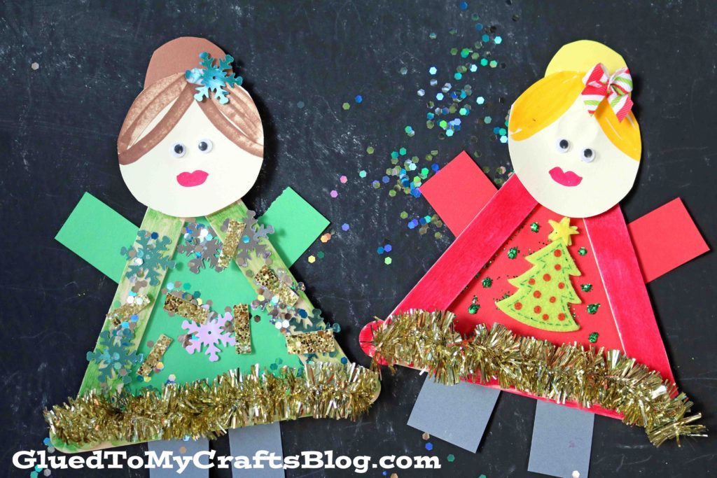 Popsicle Stick Ugly Sweater Friends