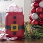 Santa mason jar craft