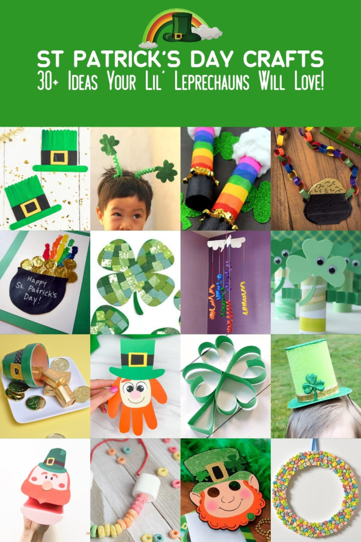 30+ St. Patrick's Day Crafts For Kids That Are Gold - Diy Candy