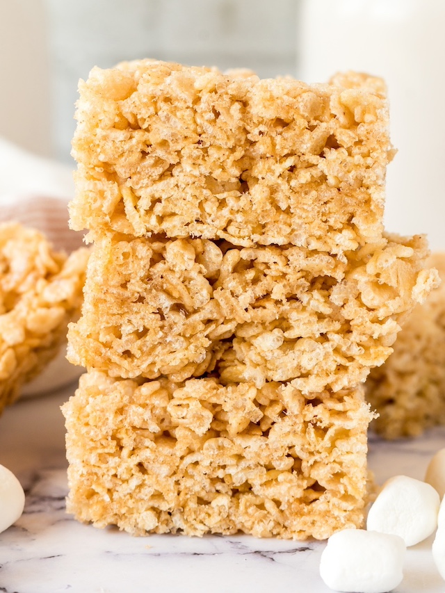 Brown Butter Rice Krispie Treats Recipe Takes the Cake Story