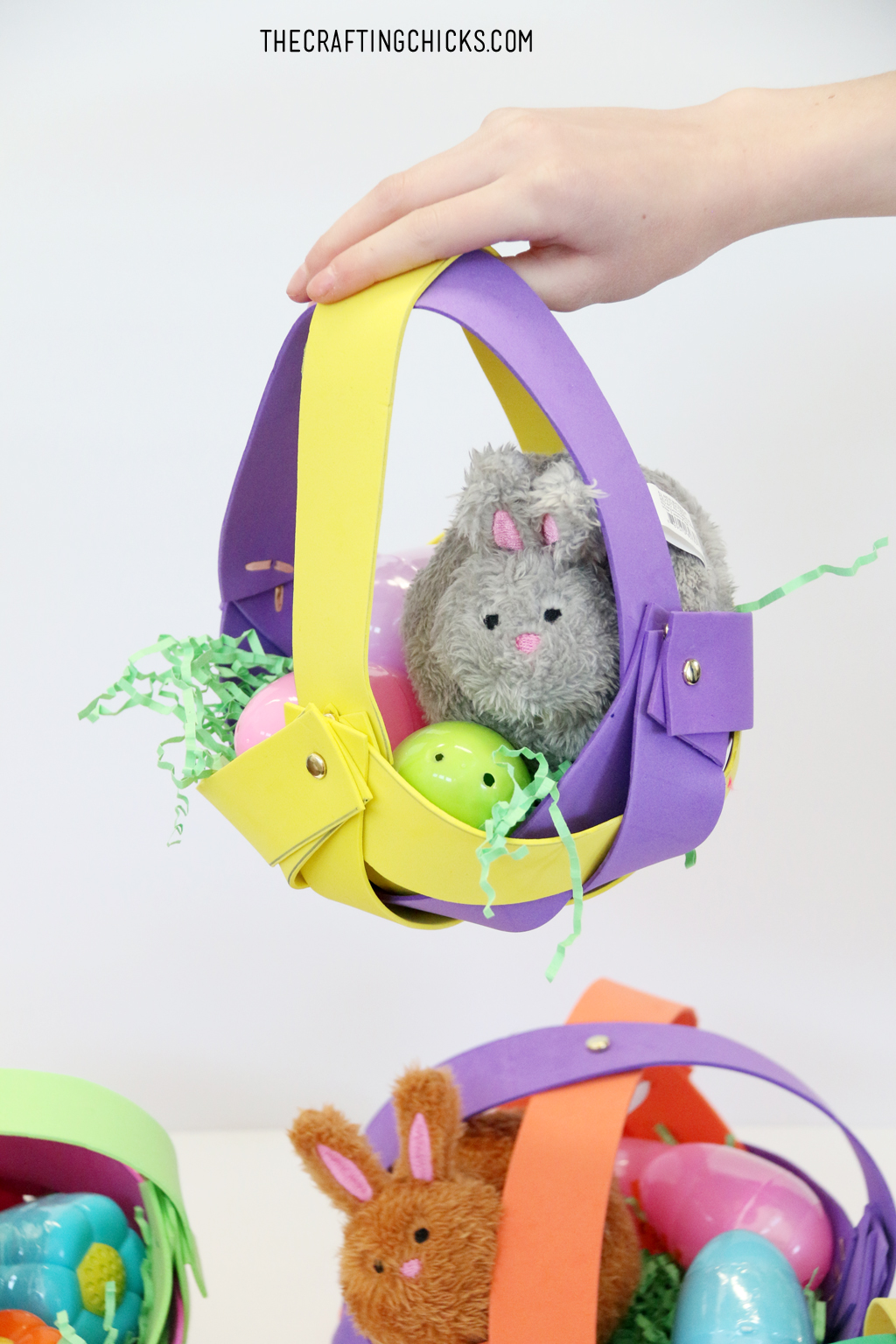 foam Easter basket craft